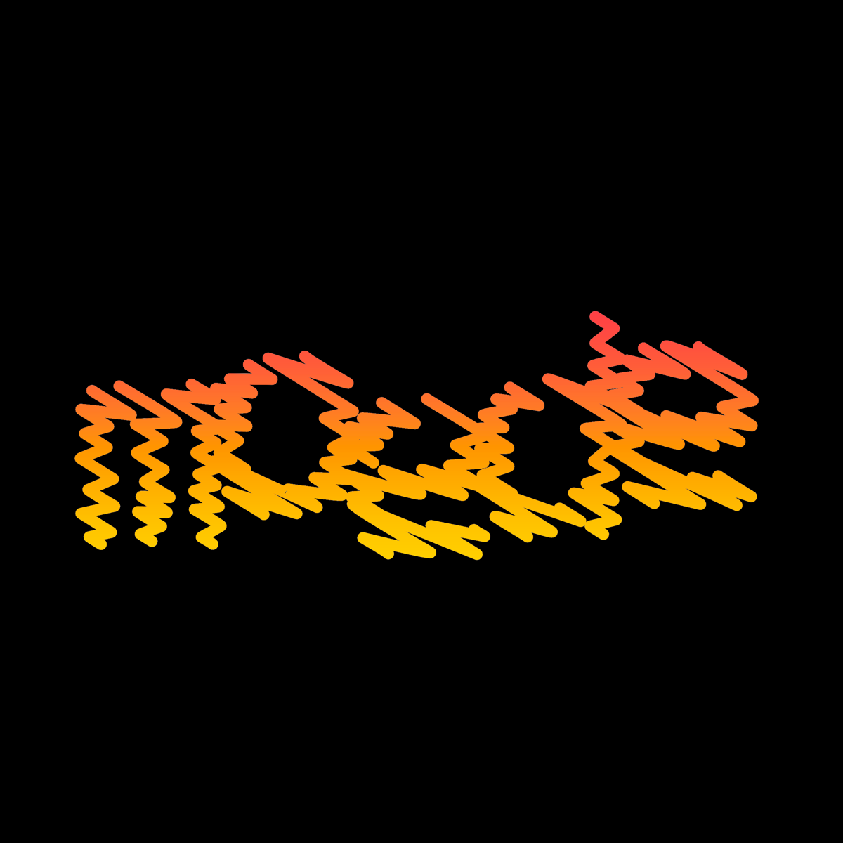 Moede Records logo on black square