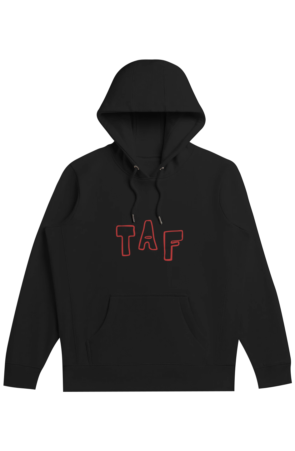 Tampa Animation Festival 2026 Birds Heavyweight Hoodie Black Back Print 