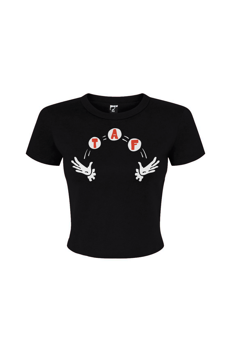 Tampa Animation Festival 2026 Balloons Women's Baby Tee Black 