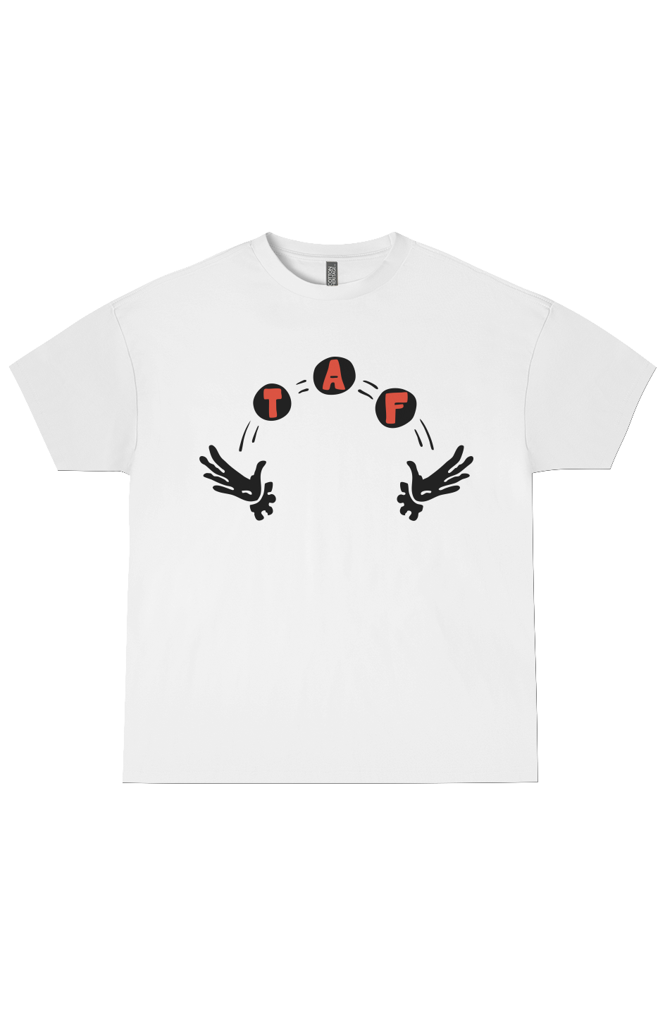 Tampa Animation Festival 2026 Clown Box Tee White 