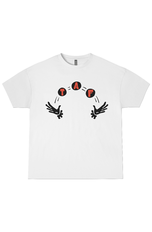 Tampa Animation Festival 2026 Clown Box Tee White 
