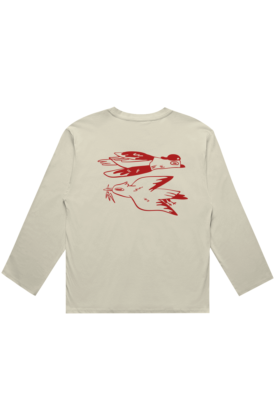 Tampa Animation Festival 2026 Birds Women's Long Sleeve Tee Butter 