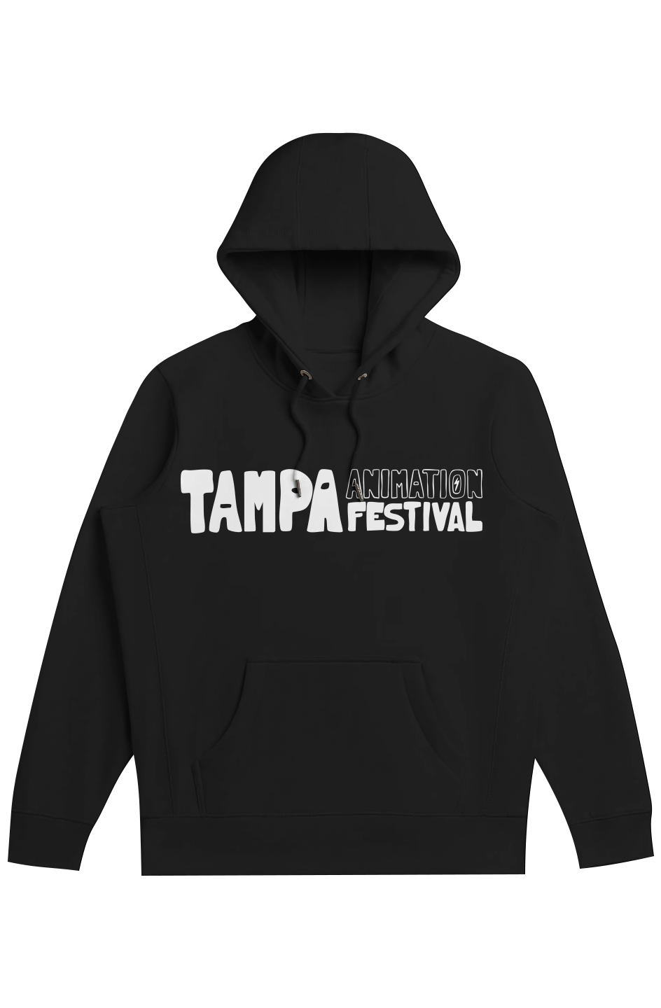 Tampa Animation Festival 2026 Wordmark Heavyweight Hoodie Black 