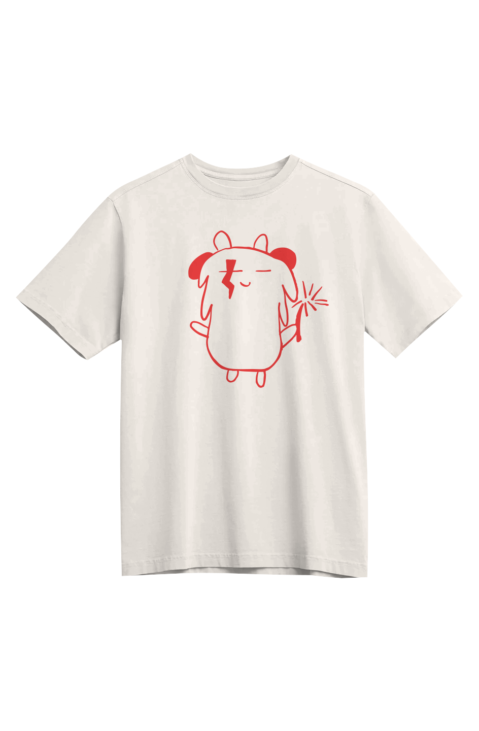 Tampa Animation Festival 2026 JJ Heavyweight Organic Tee Pearl 