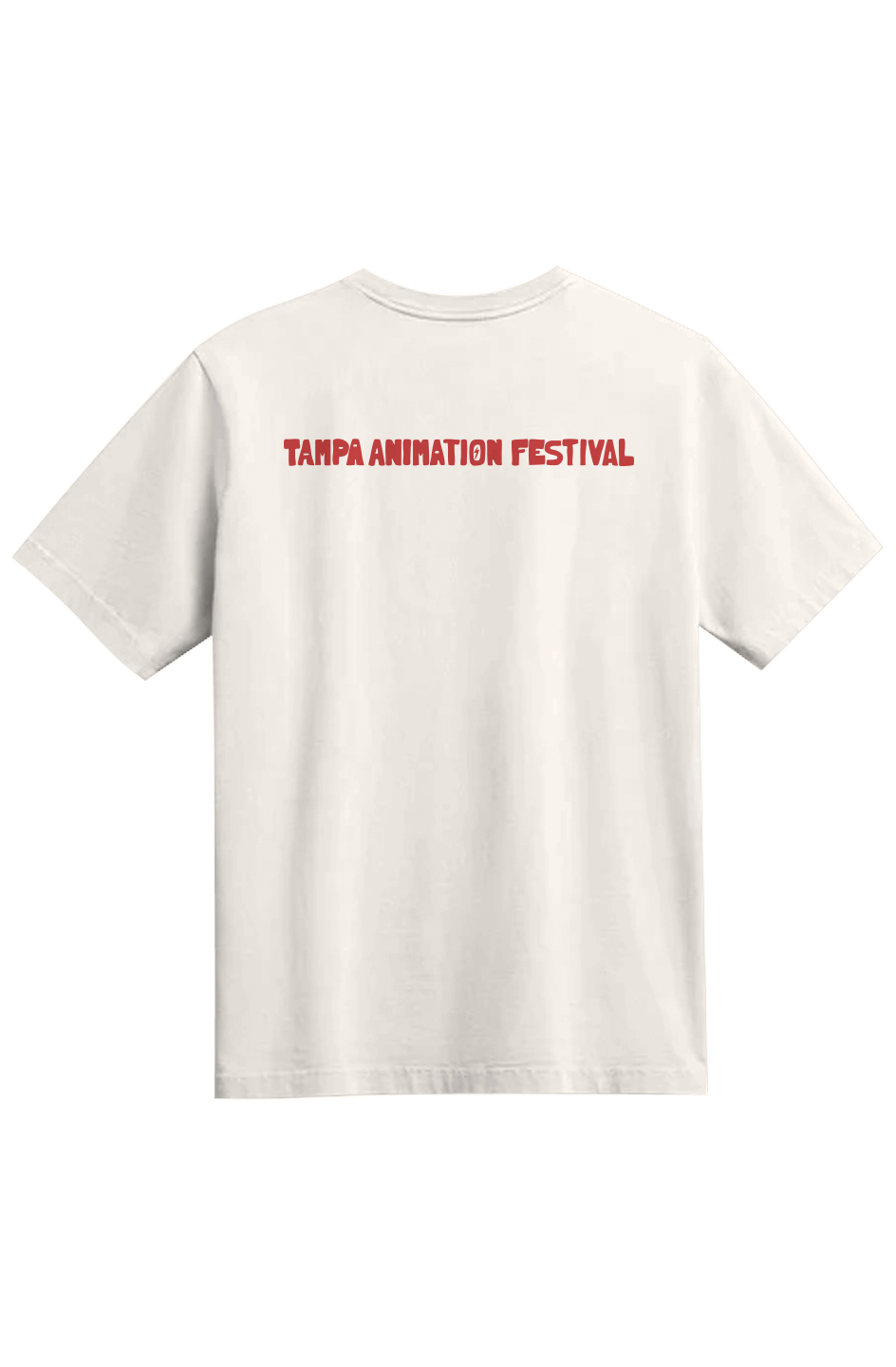 Tampa Animation Festival 2026 JJ Heavyweight Organic Tee Pearl 