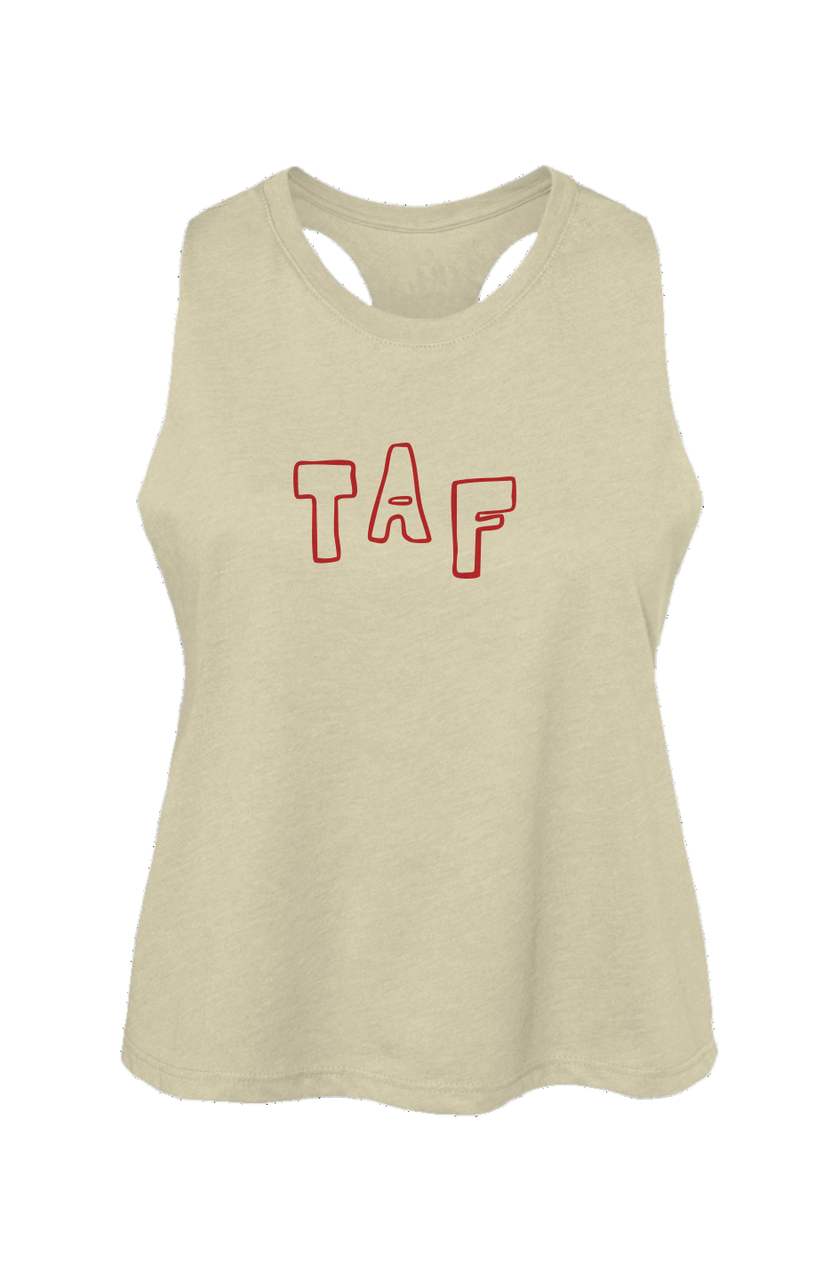 Tampa Animation Festival 2026 TAF Women's Racerback Cropped Tank