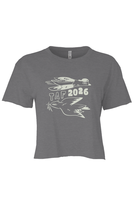 Tampa Animation Festival 2026 Birds Women's Cropped Tee