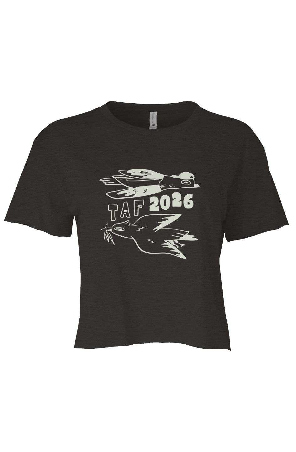 Tampa Animation Festival 2026 Birds Women's Cropped Tee