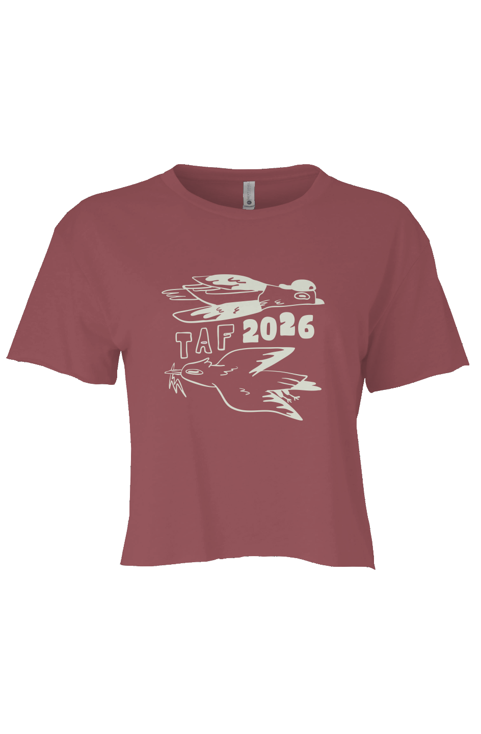 Tampa Animation Festival 2026 Birds Women's Cropped Tee