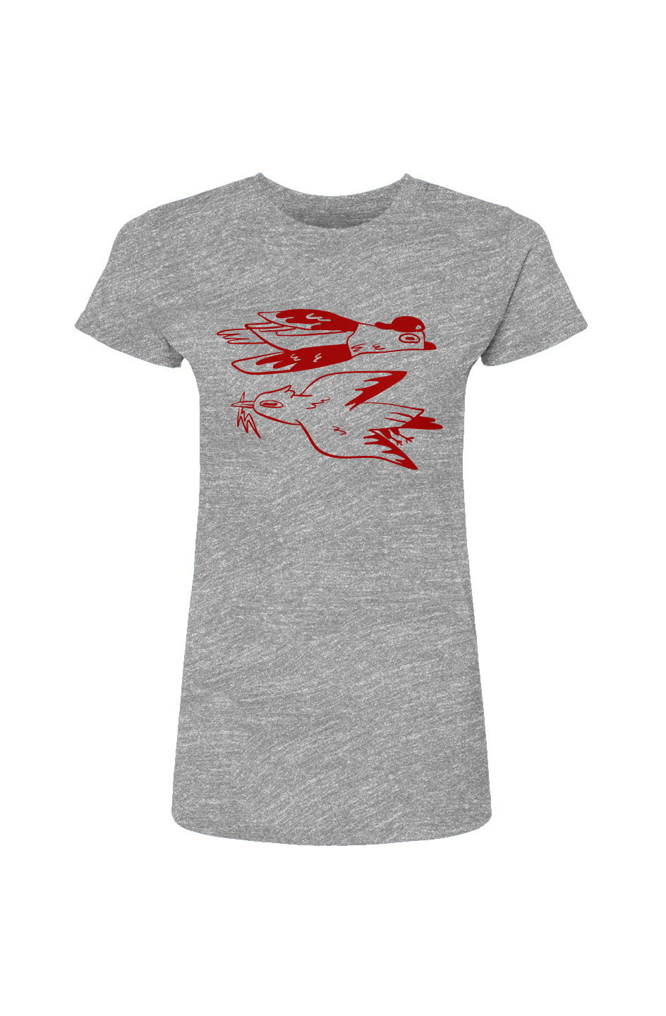 Tampa Animation Festival 2026 Birds Women's Tee (Red Print)