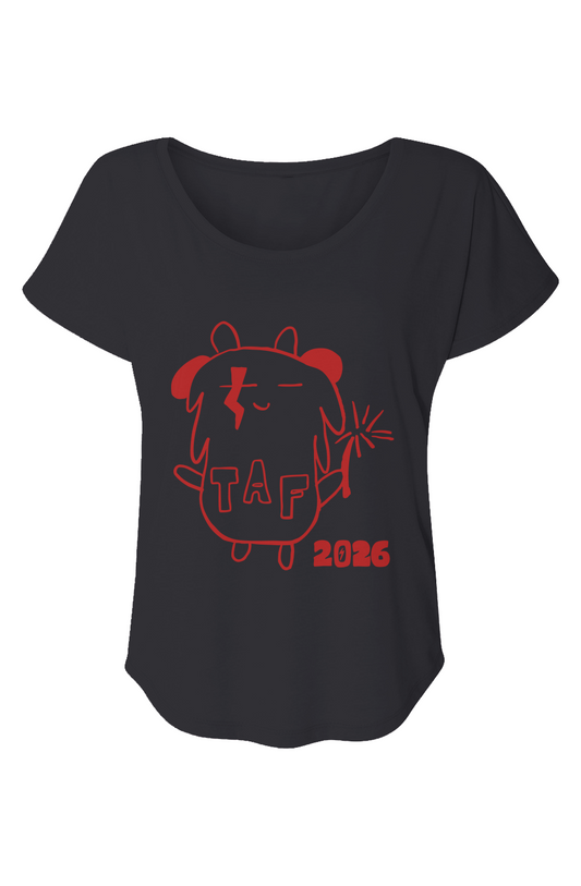 Tampa Animation Festival 2026 JJ Women's Triblend Dolman Tee